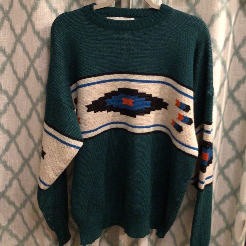 Southwestern Vintage Sweater Size XL